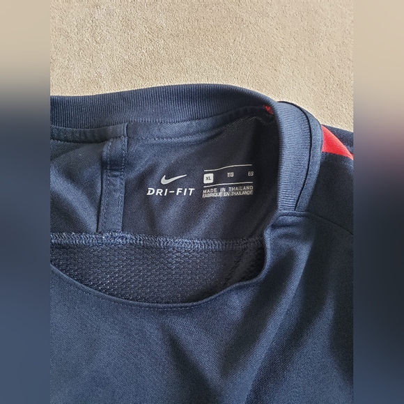 Nike PSG Paris Saint Germain France Men X Large Authentic Soccer Futbol Jersey - Picture 5 of 8